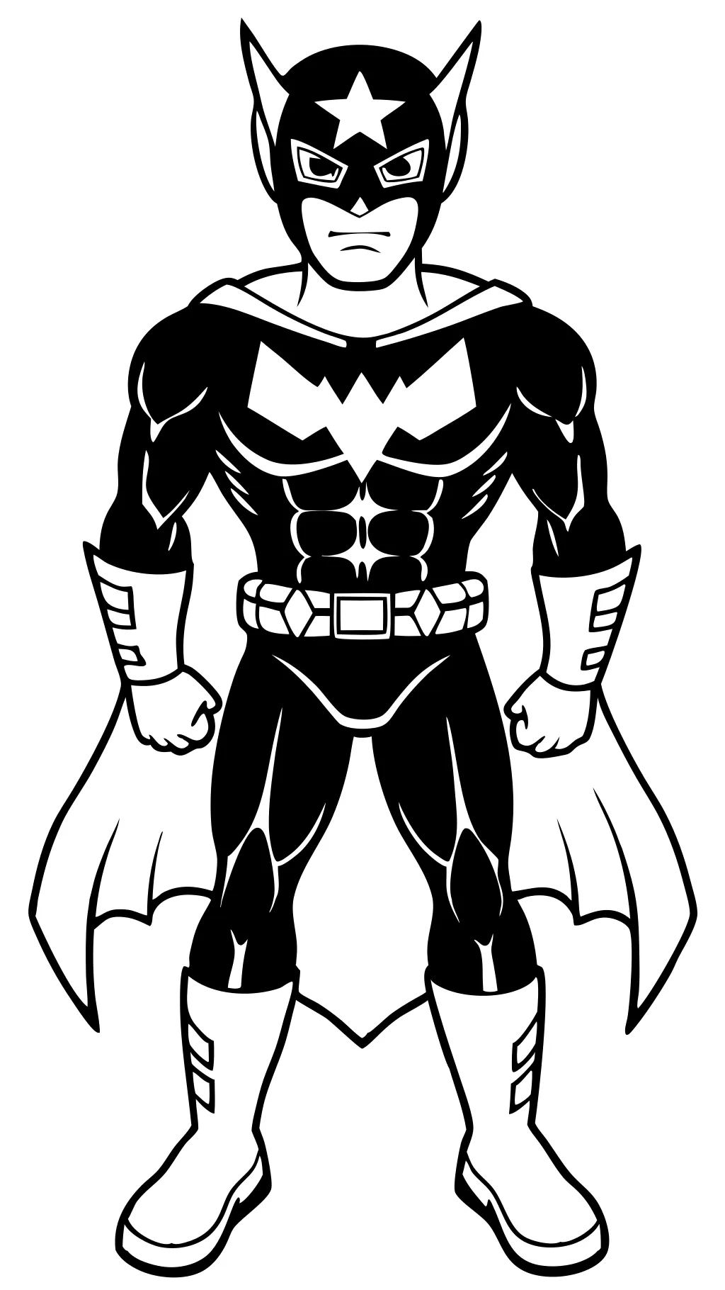 super hero coloring book pages